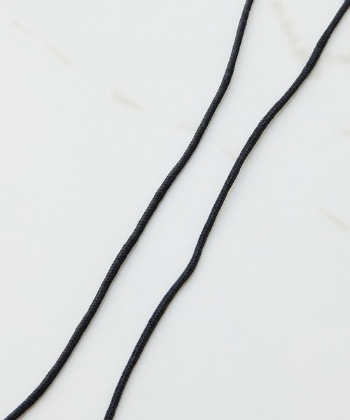 PAPILLONNER(パピヨネ)の「PAPILLONNER/コード2WAYネックレス(ネックレス・レディース・シルバー/ゴールド・FREE)」の5枚目の写真