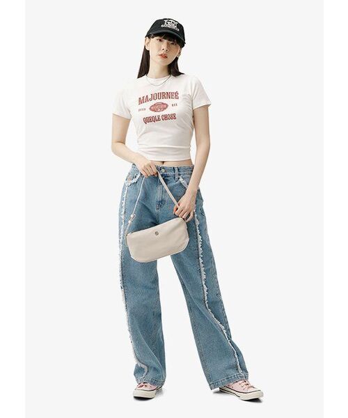 SEMICODE（セミコード）の「groove bag - beige（ショルダーバッグ・レディース・その他・FREE）」の11枚目の写真