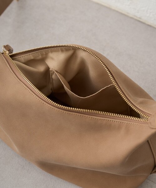 LOUNGEDRESS（ラウンジドレス）の「【GALENA/ガレナ】リングベルトバッグ（トートバッグ・レディース・ライトベージュ/モカ・FREE）」の5枚目の写真