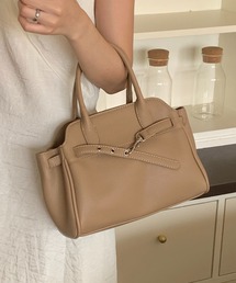 ベルト付きハンドル2WAYミニショルダーバッグ