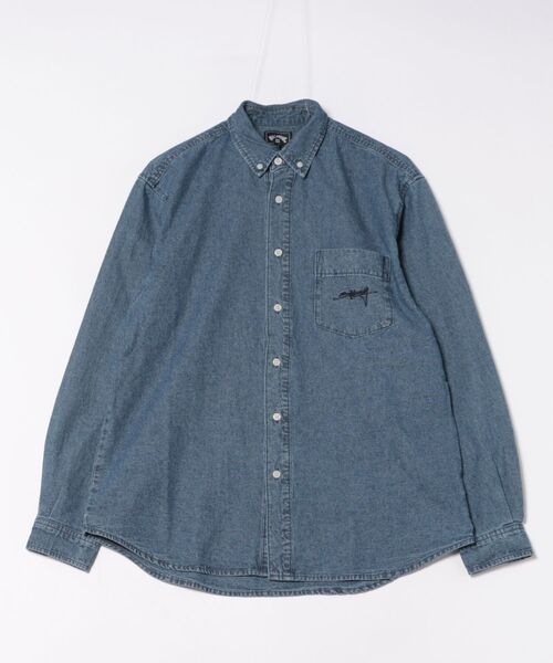BILLABONG(ビラボン)の「BILLABONG メンズ Y2K SHIRTS 長袖シャツ 【2026年春夏モデル】(シャツ/ブラウス・メンズ・インディゴブルー/ブルー・MEDIUM/LARGE/X-LARGE)」の19枚目の写真