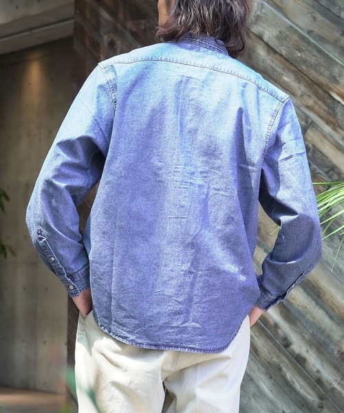 BILLABONG(ビラボン)の「BILLABONG メンズ Y2K SHIRTS 長袖シャツ 【2026年春夏モデル】(シャツ/ブラウス・メンズ・インディゴブルー/ブルー・MEDIUM/LARGE/X-LARGE)」の15枚目の写真
