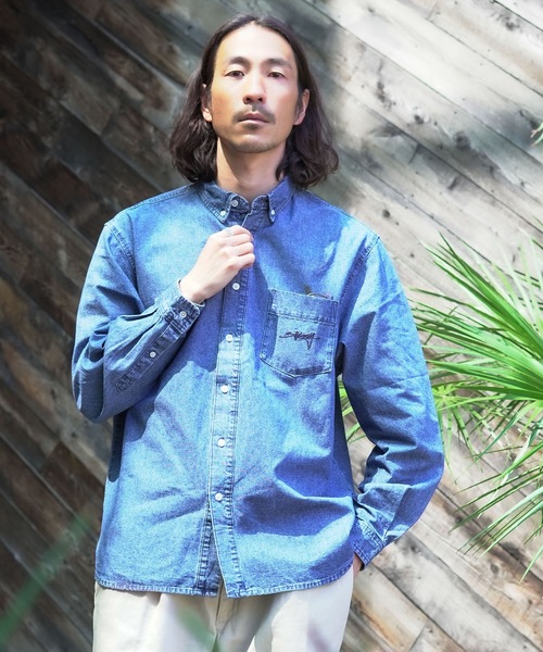 BILLABONG(ビラボン)の「BILLABONG メンズ Y2K SHIRTS 長袖シャツ 【2026年春夏モデル】(シャツ/ブラウス・メンズ・インディゴブルー/ブルー・MEDIUM/LARGE/X-LARGE)」の13枚目の写真