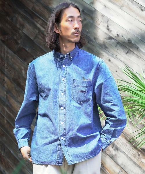 BILLABONG(ビラボン)の「BILLABONG メンズ Y2K SHIRTS 長袖シャツ 【2026年春夏モデル】(シャツ/ブラウス・メンズ・インディゴブルー/ブルー・MEDIUM/LARGE/X-LARGE)」の14枚目の写真