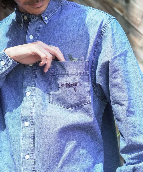 BILLABONG(ビラボン)の「BILLABONG メンズ Y2K SHIRTS 長袖シャツ 【2026年春夏モデル】(シャツ/ブラウス・メンズ・インディゴブルー/ブルー・MEDIUM/LARGE/X-LARGE)」の16枚目の写真