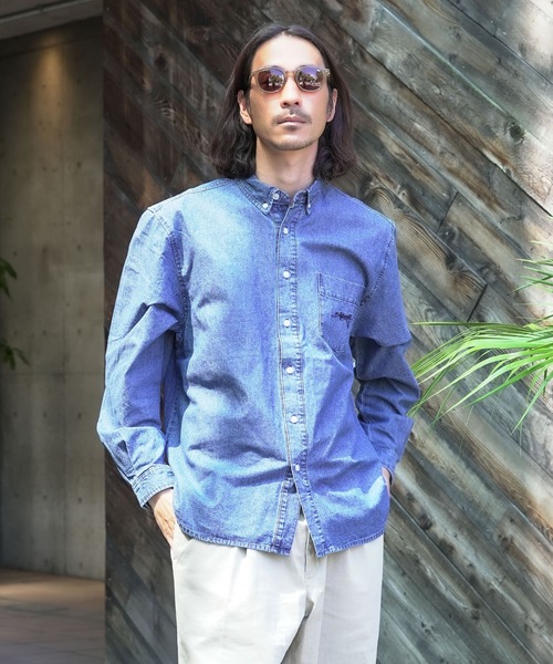 BILLABONG(ビラボン)の「BILLABONG メンズ Y2K SHIRTS 長袖シャツ 【2026年春夏モデル】(シャツ/ブラウス・メンズ・インディゴブルー/ブルー・MEDIUM/LARGE/X-LARGE)」の12枚目の写真