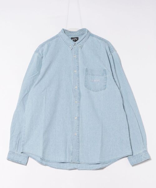 BILLABONG(ビラボン)の「BILLABONG メンズ Y2K SHIRTS 長袖シャツ 【2026年春夏モデル】(シャツ/ブラウス・メンズ・インディゴブルー/ブルー・MEDIUM/LARGE/X-LARGE)」の9枚目の写真