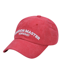 MAISON MASTER（メゾン マスター）の「ピグメントカーブロゴボールキャップ（キャップ）」