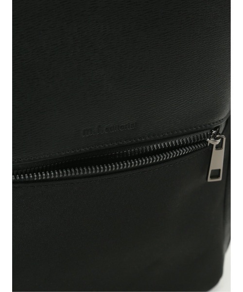 m.f.editorial(エムエフエディトリアル)の「m.f.エディトリアル メンズ 縦型 ミニショルダーバッグ(ショルダーバッグ・メンズ・グレー系その他2/ブラック・FREE)」の10枚目の写真