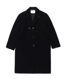 IEY（アイイーワイ）の「OVERSIZED SINGLE COAT Dark Navy（チェスターコート）」