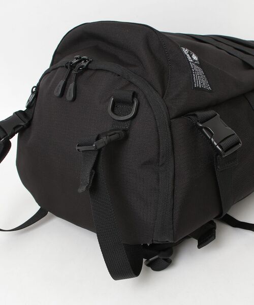 X-girl（エックスガール）の「FACE LABEL ADVENTURE BACKPACK（バックパック/リュック・レディース・グレー/ブラック・ONE SIZE）」の21枚目の写真