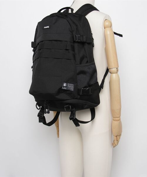 FACE LABEL ADVENTURE BACKPACK 【30L/大容量/A4サイズ/PC収納可能