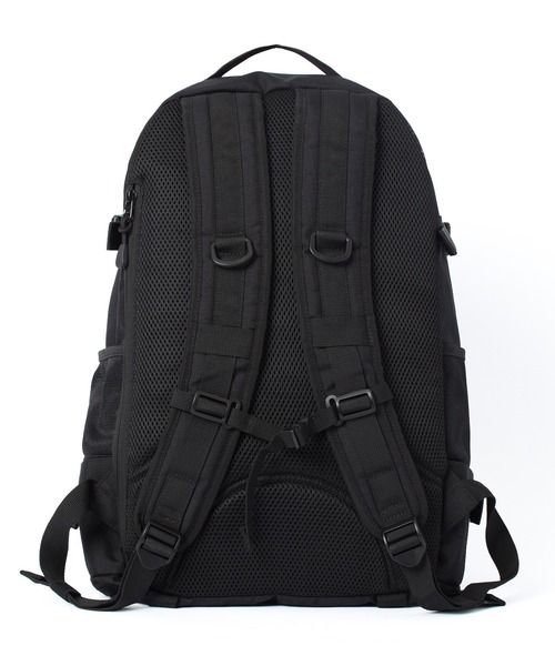 X-girl（エックスガール）の「FACE LABEL ADVENTURE BACKPACK（バックパック/リュック・レディース・グレー/ブラック・ONE SIZE）」の5枚目の写真