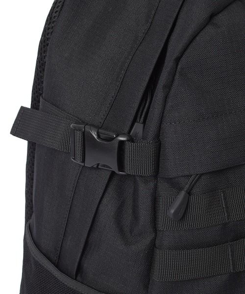 X-girl（エックスガール）の「FACE LABEL ADVENTURE BACKPACK（バックパック/リュック・レディース・グレー/ブラック・ONE SIZE）」の14枚目の写真