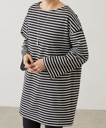 BEARDSLEY | イニシャル入りボーダーチュニック(Tシャツ/カットソー)