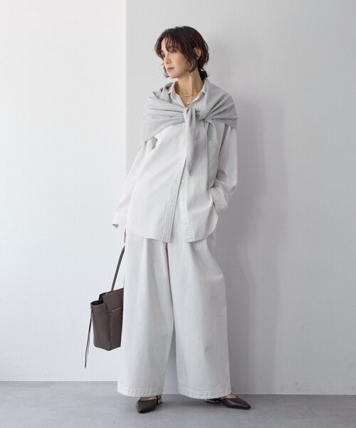 RIVE DROITE（リヴドロワ）の「予約【実用性抜群】フラップポケットトートバッグ（トートバッグ・レディース・ブラウン/ブラック・FREE）」の17枚目の写真