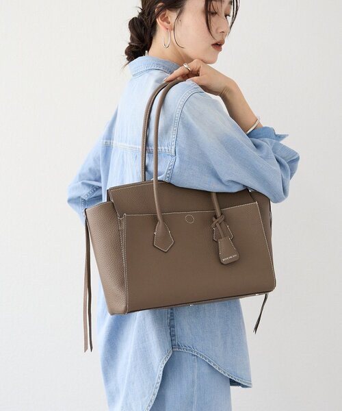 RIVE DROITE（リヴドロワ）の「【実用性抜群】フラップポケットトートバッグ（トートバッグ・レディース・ブラウン/ブラック・FREE）」の16枚目の写真