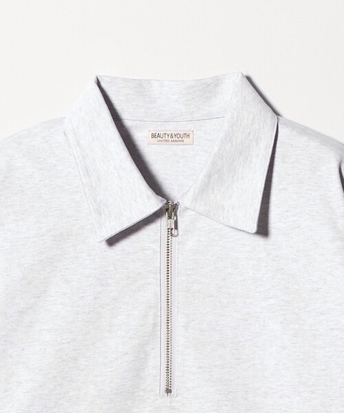 BEAUTY&YOUTH UNITED ARROWS(ビューティーアンドユースユナイテッドアローズ)の「DENCE コットン ジップ ポロカットソー(Tシャツ/カットソー・メンズ・ブラック/ライトグレー・XL/S/M/L)」の13枚目の写真