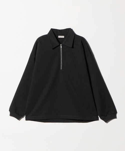 BEAUTY&YOUTH UNITED ARROWS(ビューティーアンドユースユナイテッドアローズ)の「DENCE コットン ジップ ポロカットソー(Tシャツ/カットソー・メンズ・ブラック/ライトグレー・XL/S/M/L)」の16枚目の写真
