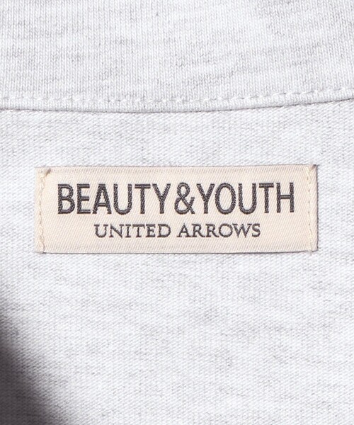 BEAUTY&YOUTH UNITED ARROWS(ビューティーアンドユースユナイテッドアローズ)の「DENCE コットン ジップ ポロカットソー(Tシャツ/カットソー・メンズ・ブラック/ライトグレー・XL/S/M/L)」の20枚目の写真