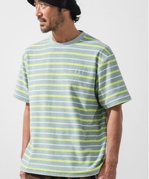 PILE BORDER TEE