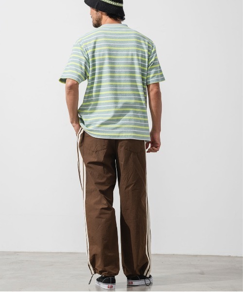 OFFSHORE(オフショア)の「PILE BORDER TEE(Tシャツ/カットソー・メンズ・ブルー/グリーン・XL/L/M/S)」の7枚目の写真