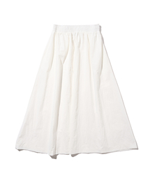 ROIDESROIS（ロワデロワ）の「サマー バンディング ワッシャー ロングスカート (ホワイト)（スカート）」
