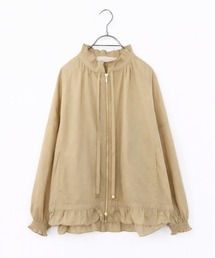 Marilyn Moon（マリリンムーン）の「pleats sheer dolman blouson（ブルゾン）」