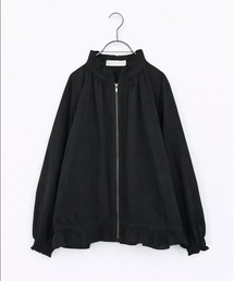 Marilyn Moon（マリリンムーン）の「pleats sheer dolman blouson（ブルゾン）」
