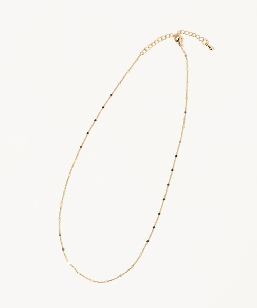 Andemiu（アンデミュウ）の「デザインエアリーチェーンネックレス644452（ネックレス・レディース・シルバー/ゴールド・FREE）」の4枚目の写真