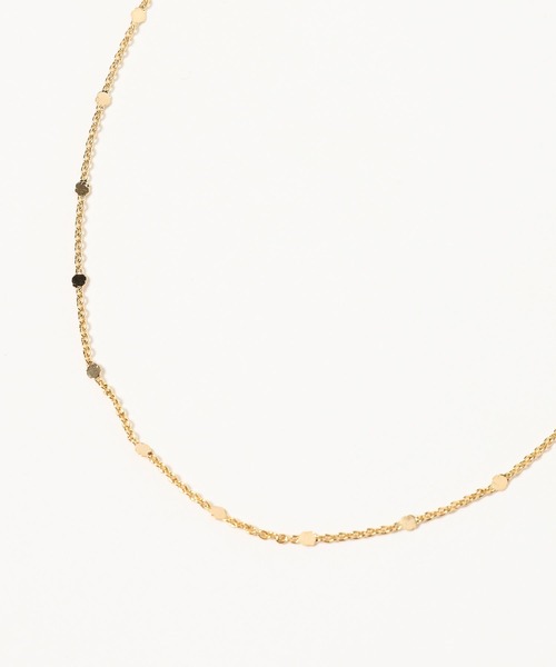 Andemiu（アンデミュウ）の「デザインエアリーチェーンネックレス644452（ネックレス・レディース・シルバー/ゴールド・FREE）」の5枚目の写真