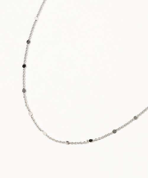 Andemiu（アンデミュウ）の「デザインエアリーチェーンネックレス644452（ネックレス・レディース・シルバー/ゴールド・FREE）」の6枚目の写真