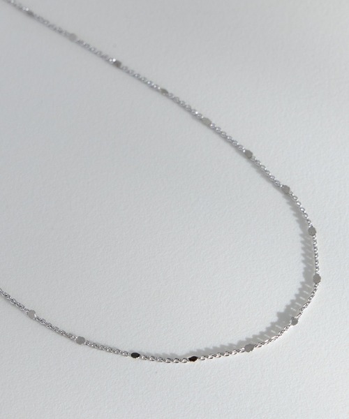 Andemiu（アンデミュウ）の「デザインエアリーチェーンネックレス644452（ネックレス・レディース・シルバー/ゴールド・FREE）」の9枚目の写真