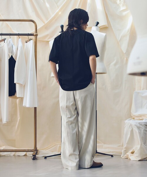 allureville（アルアバイル）の「【ATELIER Line】ドローコードイージーパンツ（その他パンツ・レディース・ブラック/ベージュ・1/2）」の9枚目の写真