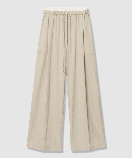 allureville（アルアバイル）の「【ATELIER Line】ドローコードイージーパンツ（その他パンツ・レディース・ブラック/ベージュ・1/2）」の15枚目の写真