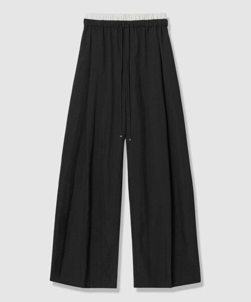 allureville（アルアバイル）の「【ATELIER Line】ドローコードイージーパンツ（その他パンツ・レディース・ブラック/ベージュ・1/2）」の22枚目の写真