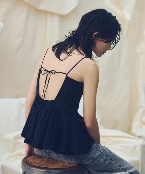 allureville（アルアバイル）の「【ATELIER Line】ドローコードイージーパンツ（その他パンツ・レディース・ブラック/ベージュ・1/2）」の6枚目の写真