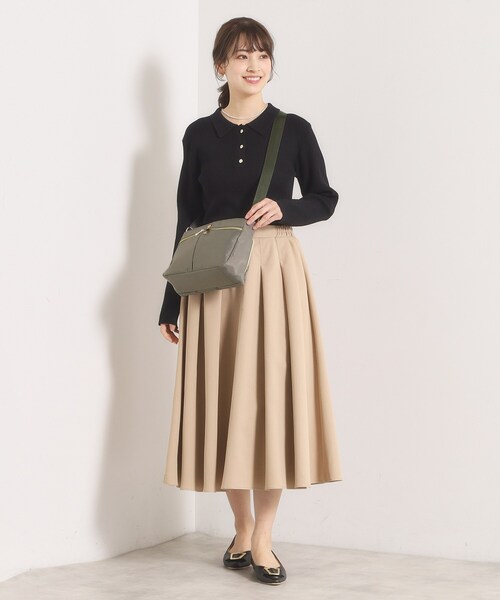 ITS'DEMO（イッツデモ）の「【収納アドバイザー監修】ミニショルダー（ショルダーバッグ・レディース・ダークグレー/パープル/ライトベージュ/ブラック・00）」の18枚目の写真