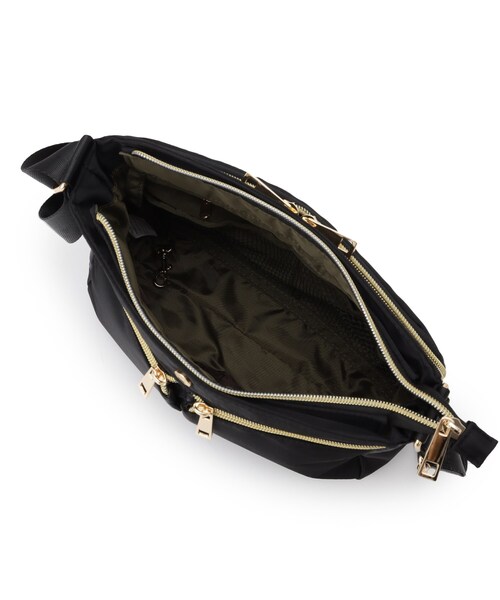 ITS'DEMO（イッツデモ）の「【収納アドバイザー監修】ミニショルダー（ショルダーバッグ・レディース・ダークグレー/パープル/ライトベージュ/ブラック・00）」の6枚目の写真