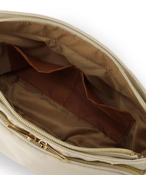 ITS'DEMO（イッツデモ）の「【収納アドバイザー監修】ミニショルダー（ショルダーバッグ・レディース・ダークグレー/パープル/ライトベージュ/ブラック・00）」の9枚目の写真