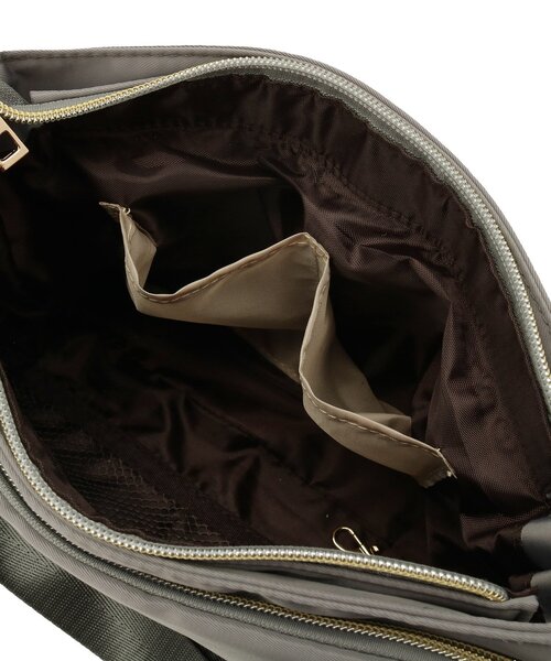 ITS'DEMO（イッツデモ）の「【収納アドバイザー監修】ミニショルダー（ショルダーバッグ・レディース・ダークグレー/パープル/ライトベージュ/ブラック・00）」の10枚目の写真