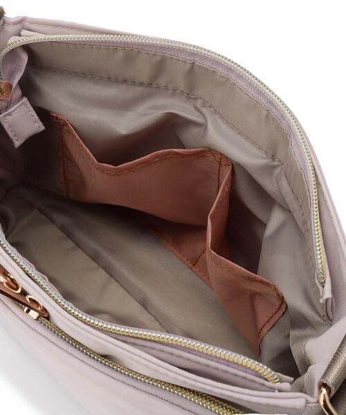 ITS'DEMO（イッツデモ）の「【収納アドバイザー監修】ミニショルダー（ショルダーバッグ・レディース・ダークグレー/パープル/ライトベージュ/ブラック・00）」の12枚目の写真