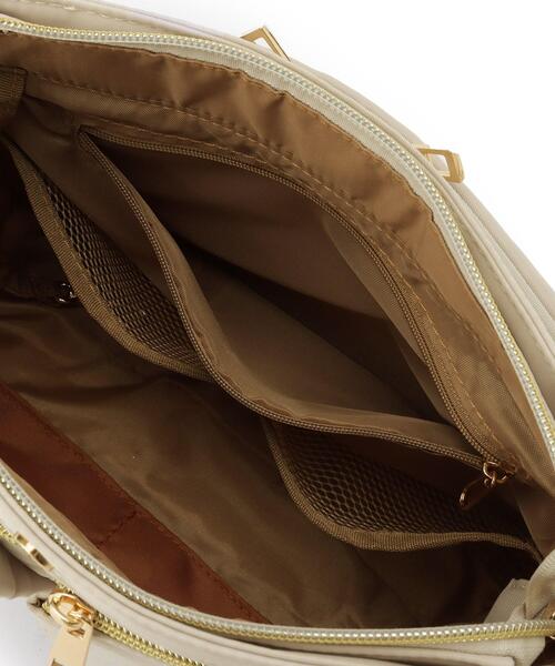 ITS'DEMO（イッツデモ）の「【収納アドバイザー監修】ミニショルダー（ショルダーバッグ・レディース・ダークグレー/パープル/ライトベージュ/ブラック・00）」の13枚目の写真