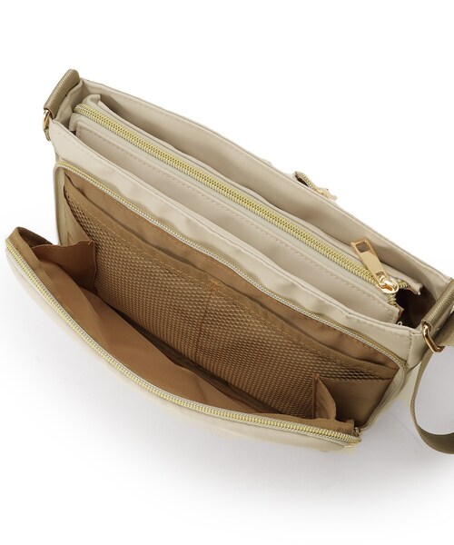 ITS'DEMO（イッツデモ）の「【収納アドバイザー監修】ミニショルダー（ショルダーバッグ・レディース・ダークグレー/パープル/ライトベージュ/ブラック・00）」の16枚目の写真