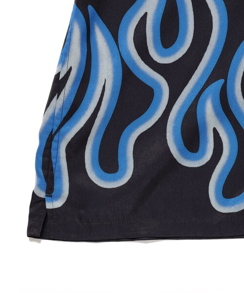 BEAMS（ビームス）の「ファイヤーパターン オープンカラーシャツ（シャツ/ブラウス・メンズ・ブルー系その他/レッド系その他・XL/L/M/S）」の7枚目の写真