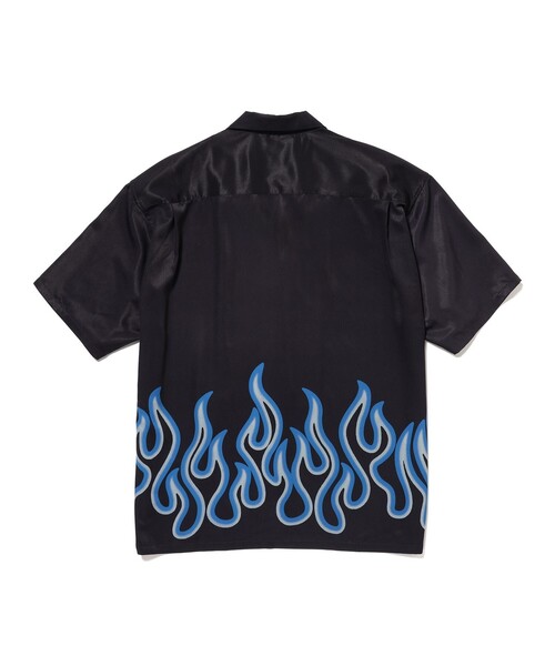 BEAMS（ビームス）の「ファイヤーパターン オープンカラーシャツ（シャツ/ブラウス・メンズ・ブルー系その他/レッド系その他・XL/L/M/S）」の8枚目の写真