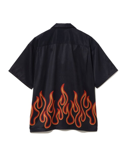 BEAMS（ビームス）の「ファイヤーパターン オープンカラーシャツ（シャツ/ブラウス・メンズ・ブルー系その他/レッド系その他・XL/L/M/S）」の17枚目の写真