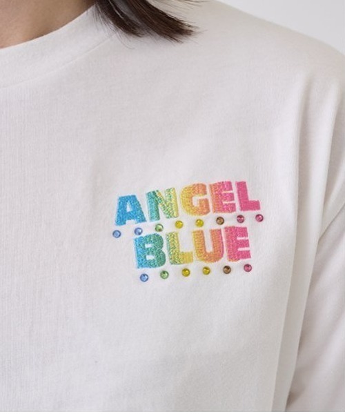 ナルミヤキャラクターズ（ナルミヤキャラクターズ）の「ナカムラくん 袖アップリケTシャツ（Tシャツ/カットソー・レディース・ホワイト/ピンク・F）」の14枚目の写真