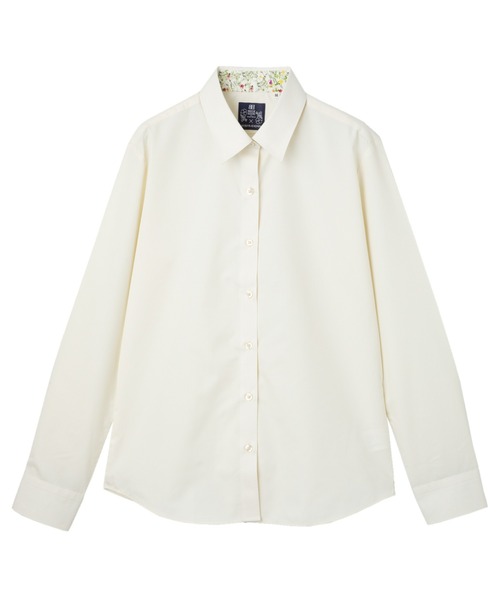 TOKYO SHIRTS(トウキョウシャツ)の「形態安定ノーアイロン レギュラー 長袖ビジネスワイシャツ(ビジネスシャツ・レディース・イエロー・S/M/L/LL/XL)」の1枚目の写真