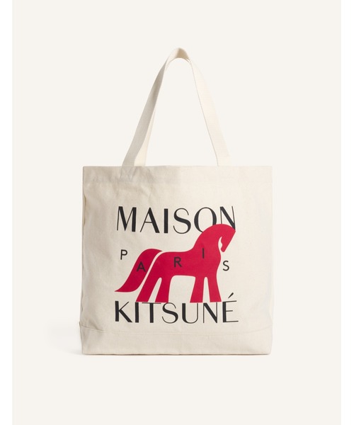 LUNAR NEW YEAR TOTE（トートバッグ）｜Maison Kitsune（メゾンキツネ